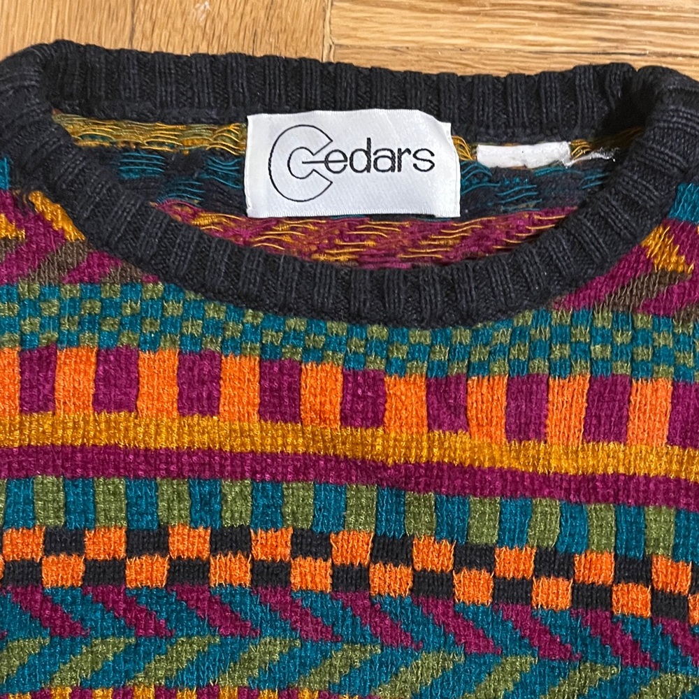Colorful Patterned Sweater - Picture 2 of 8